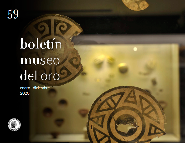 Vitrina del Museo del Oro Nariño en Pasto. Foto: Antonio Castañeda Buraglia.